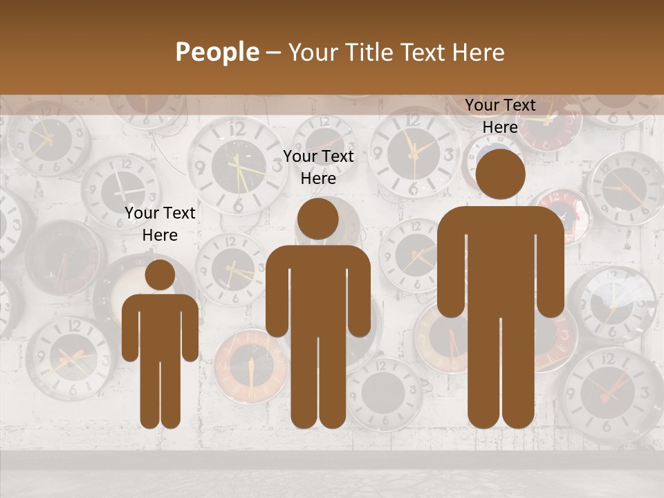 Textured Wooden Home PowerPoint Template