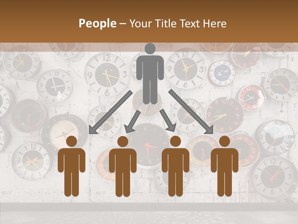 Textured Wooden Home PowerPoint Template