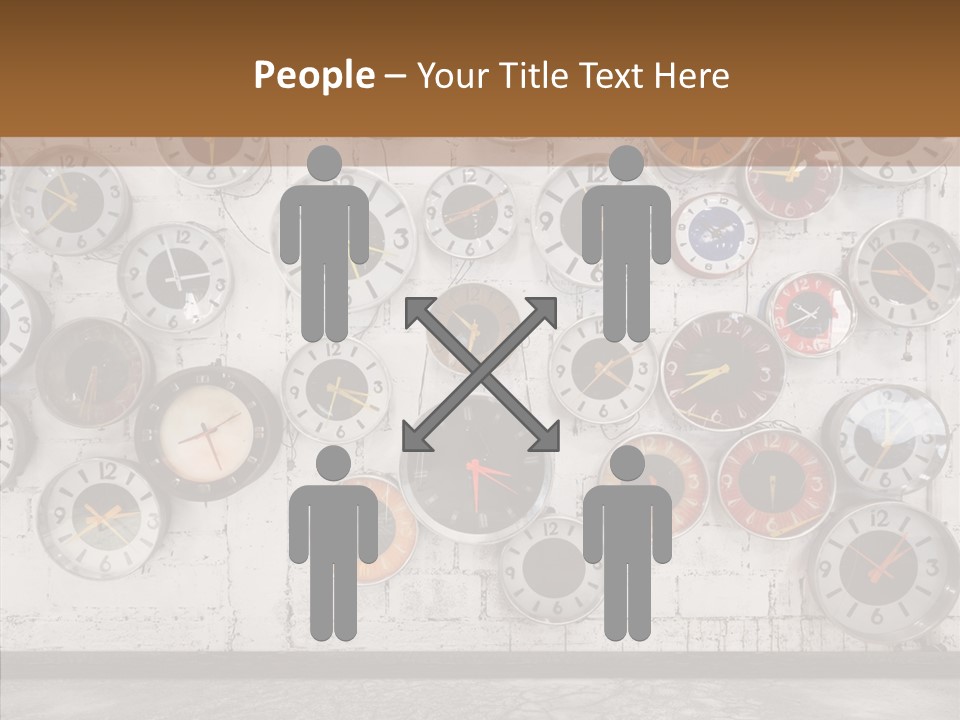 Textured Wooden Home PowerPoint Template