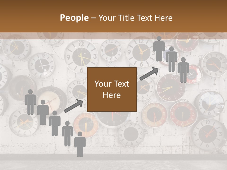 Textured Wooden Home PowerPoint Template