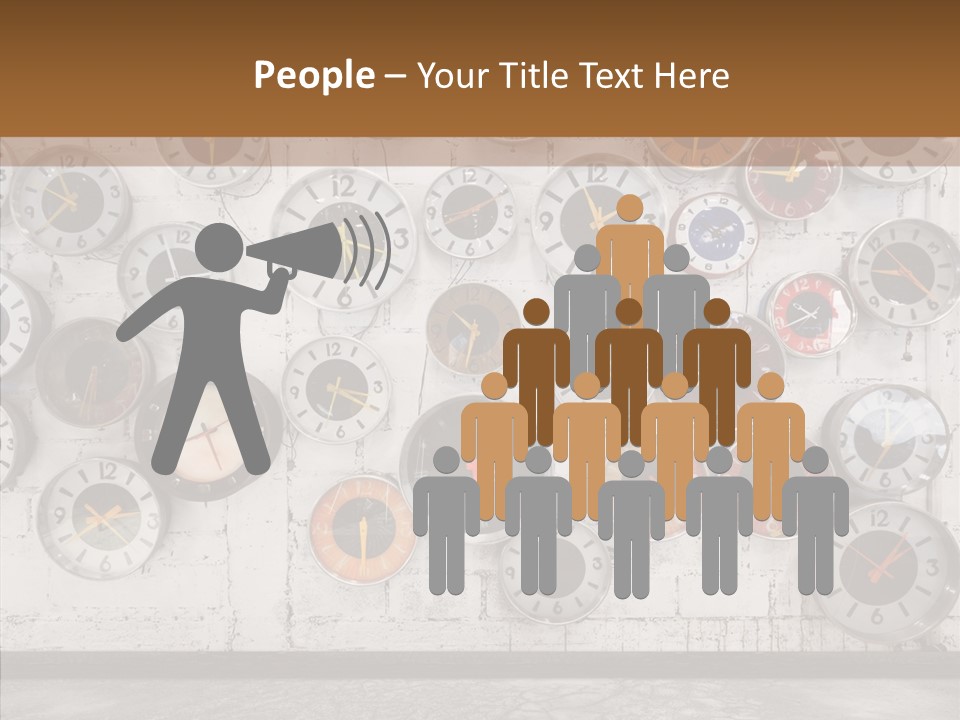 Textured Wooden Home PowerPoint Template