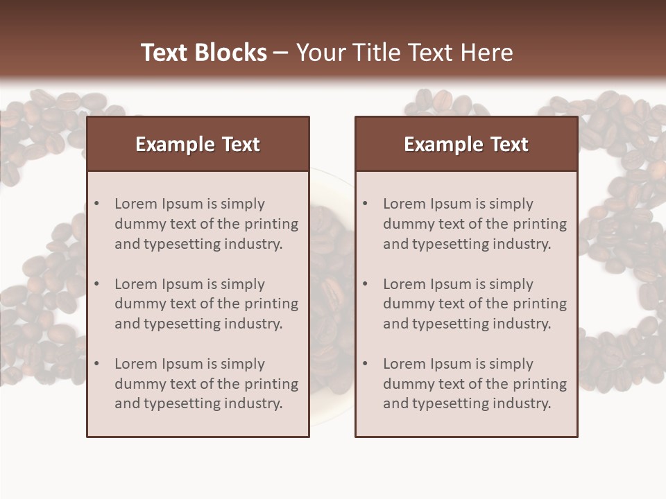Roasted Object Grained PowerPoint Template
