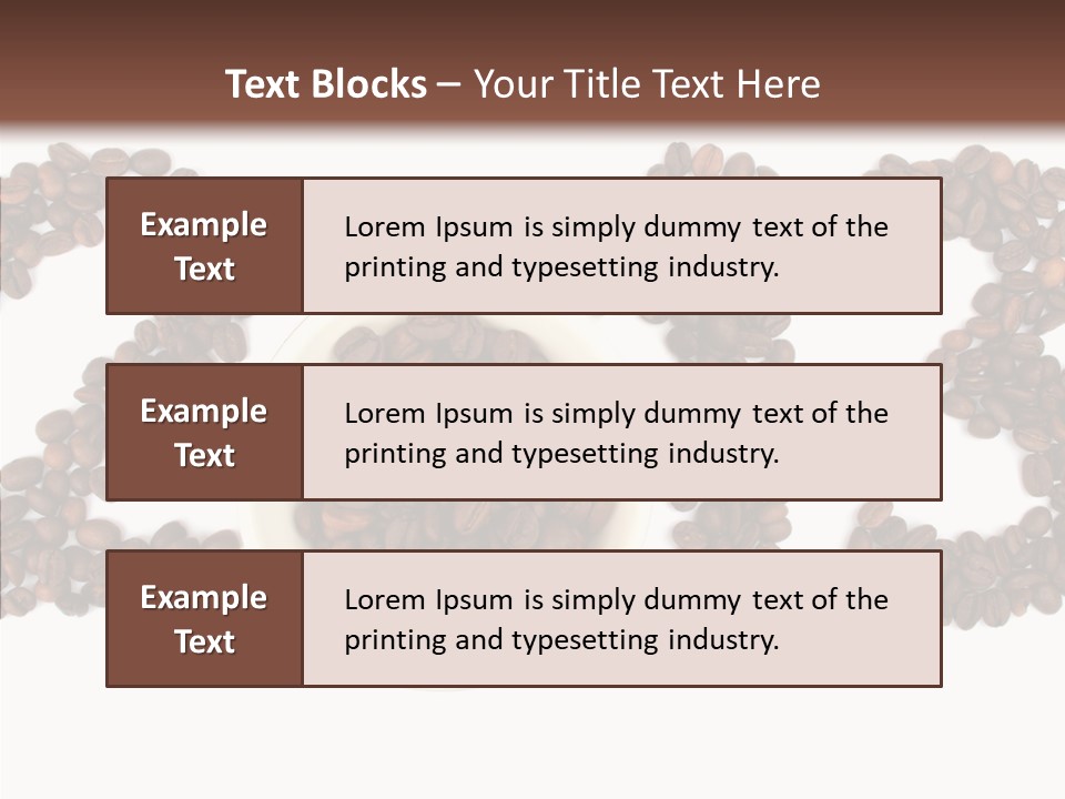 Roasted Object Grained PowerPoint Template