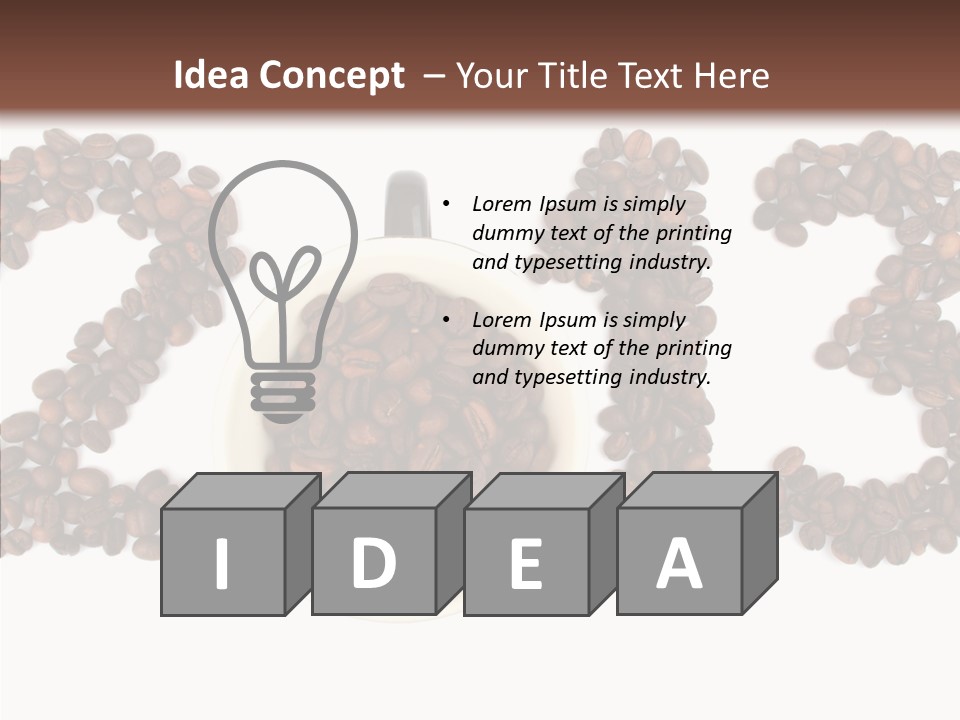 Roasted Object Grained PowerPoint Template