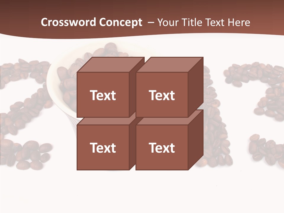 Calendar Mug Ingredient PowerPoint Template