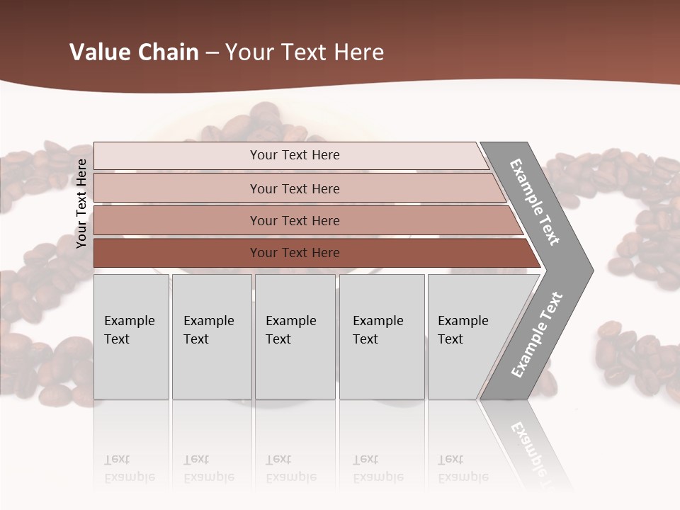 Calendar Mug Ingredient PowerPoint Template
