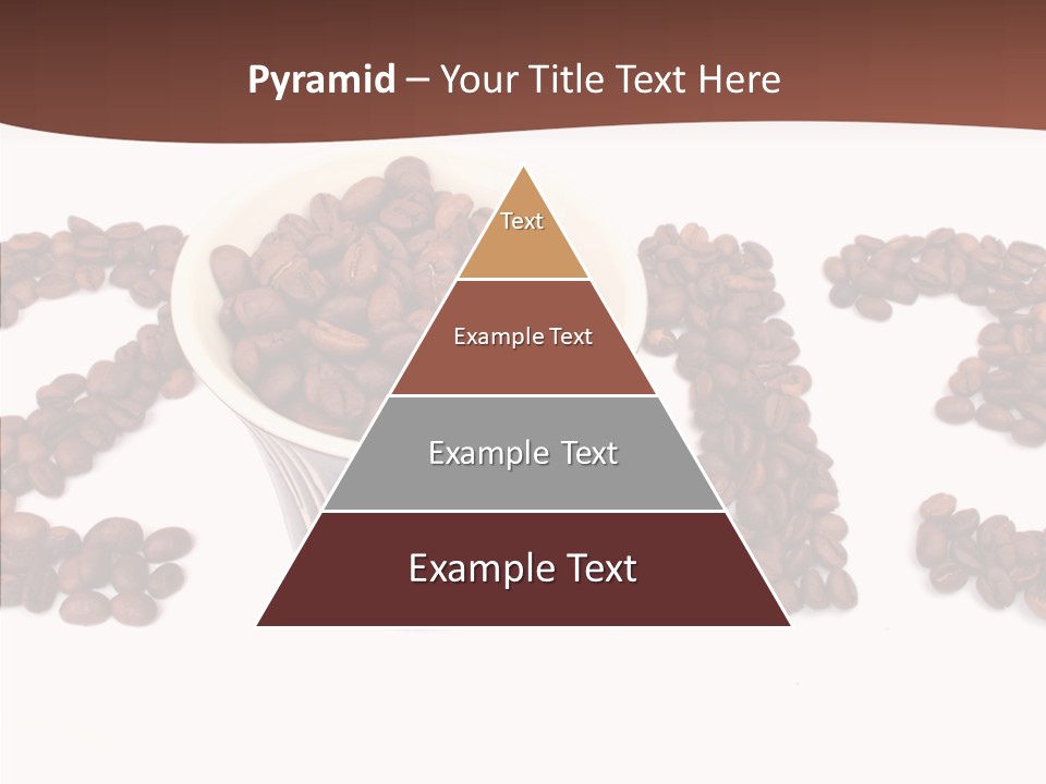 Calendar Mug Ingredient PowerPoint Template