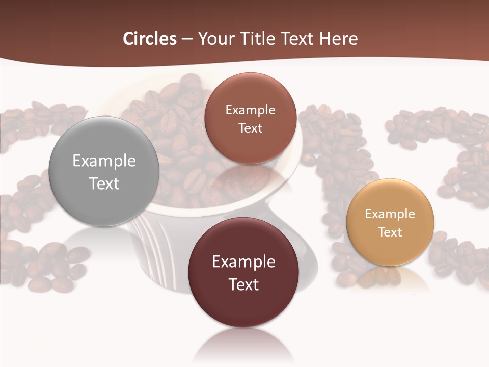 Calendar Mug Ingredient PowerPoint Template