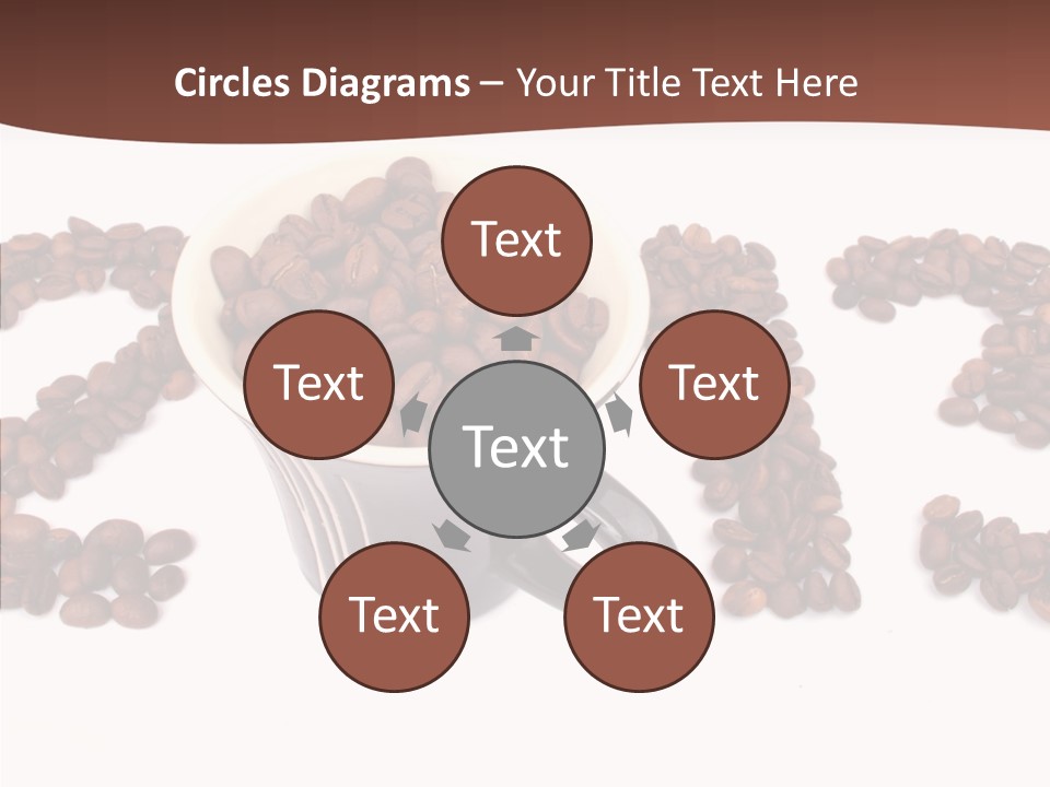 Calendar Mug Ingredient PowerPoint Template