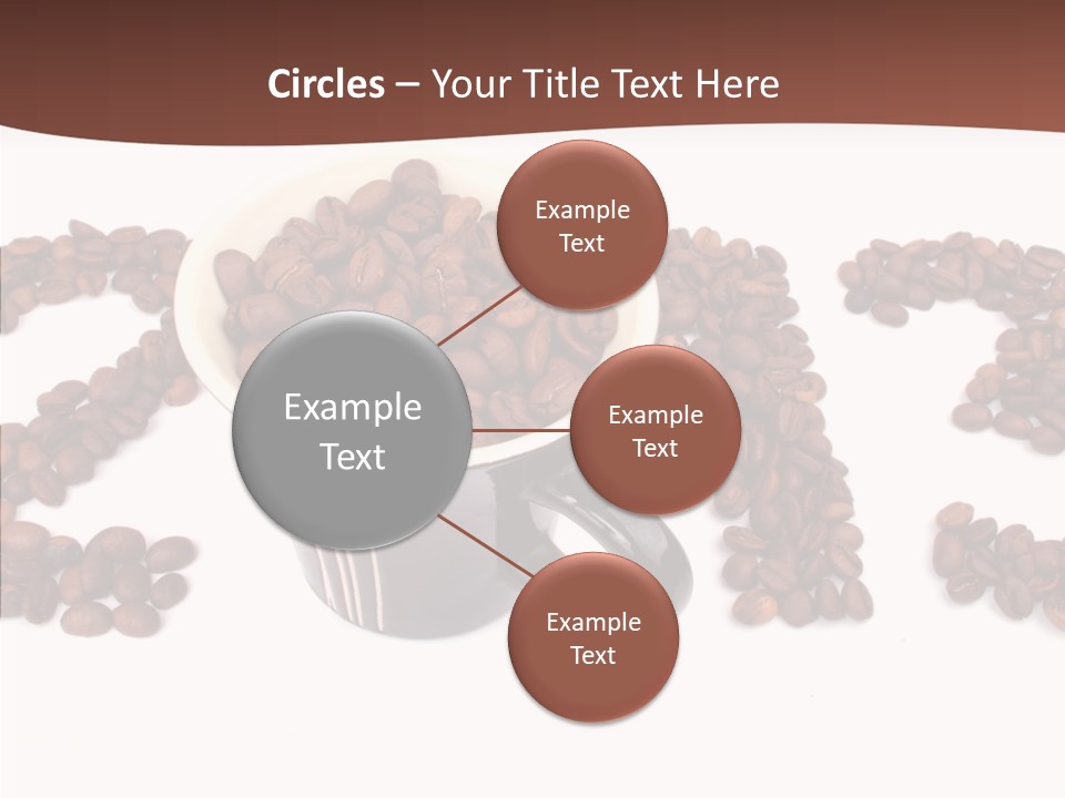 Calendar Mug Ingredient PowerPoint Template
