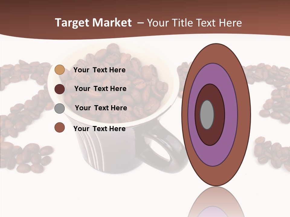 Calendar Mug Ingredient PowerPoint Template