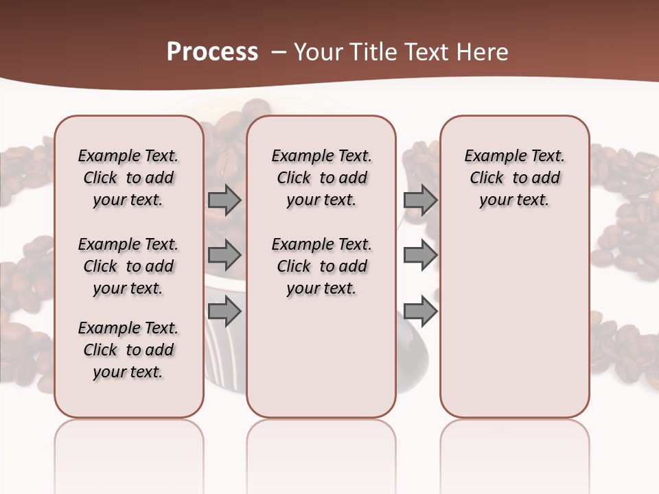 Calendar Mug Ingredient PowerPoint Template