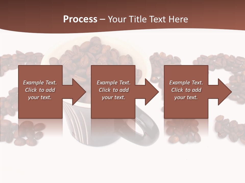Calendar Mug Ingredient PowerPoint Template