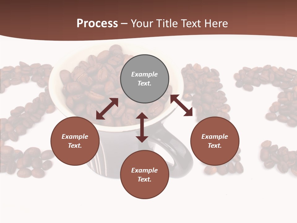 Calendar Mug Ingredient PowerPoint Template