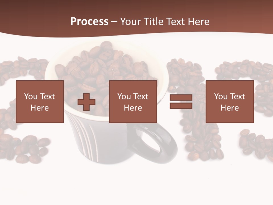 Calendar Mug Ingredient PowerPoint Template