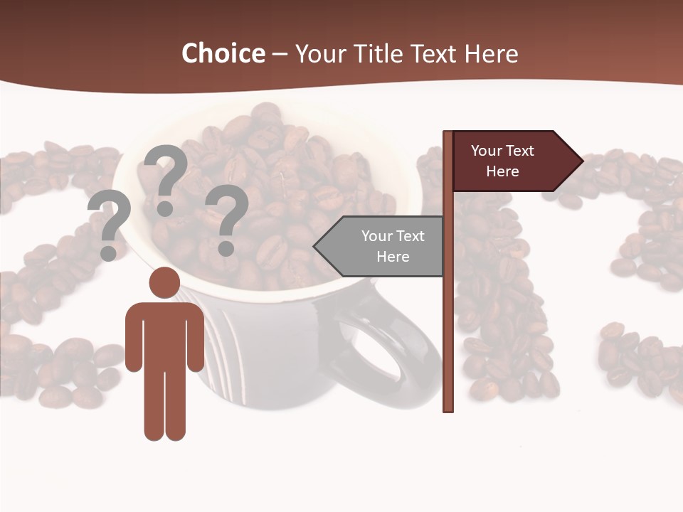 Calendar Mug Ingredient PowerPoint Template
