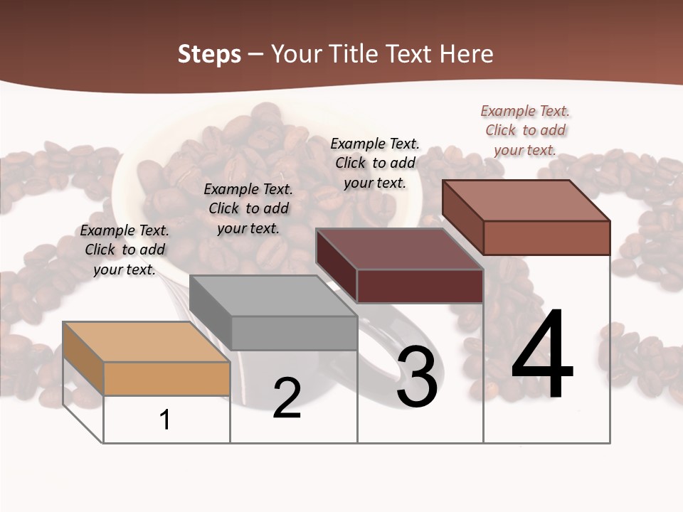 Calendar Mug Ingredient PowerPoint Template