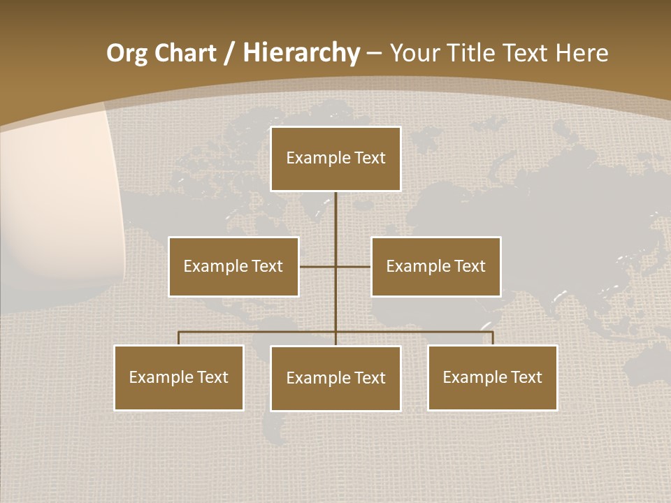 Continent Pattern Bar PowerPoint Template