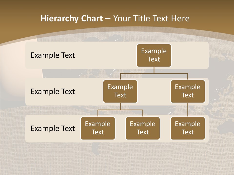 Continent Pattern Bar PowerPoint Template