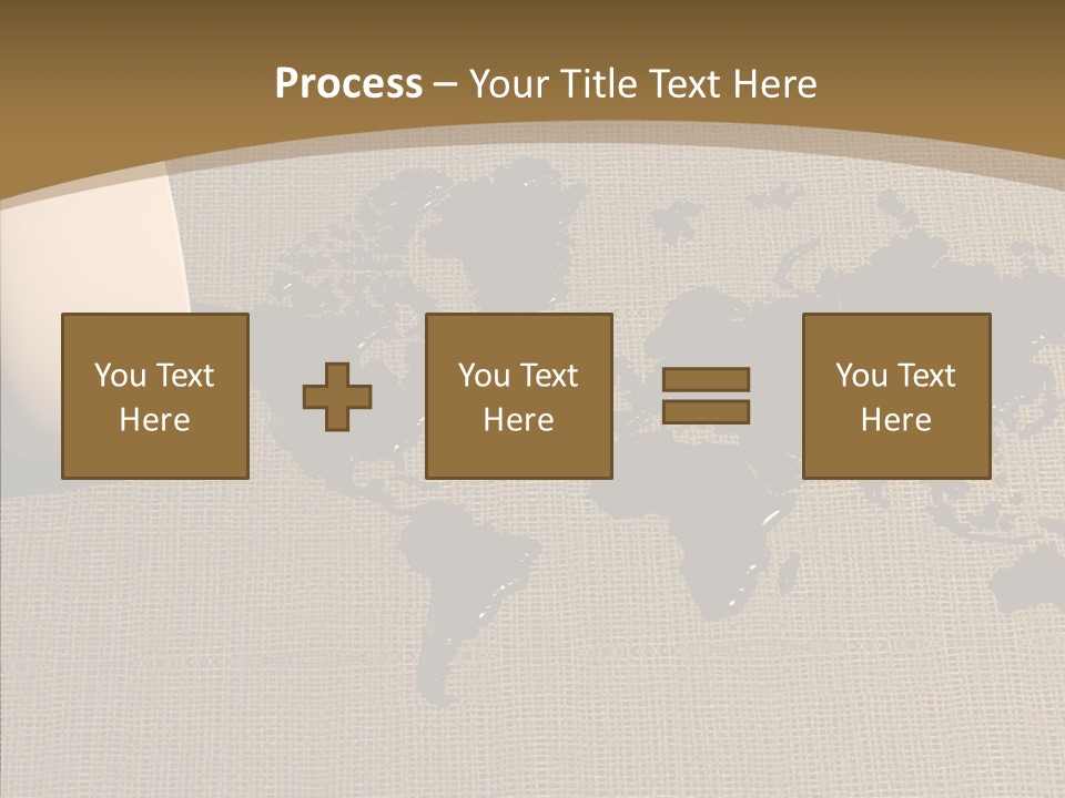 Continent Pattern Bar PowerPoint Template