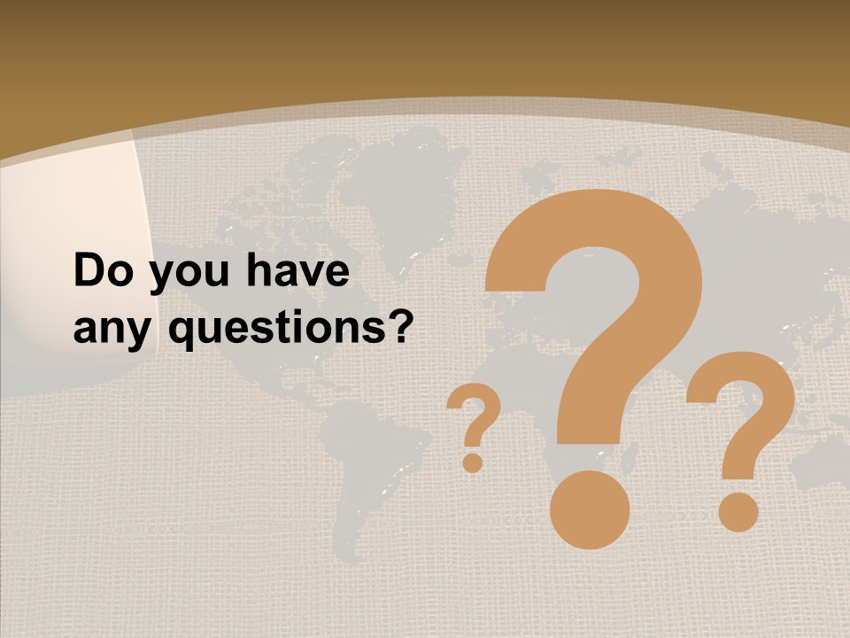 Continent Pattern Bar PowerPoint Template