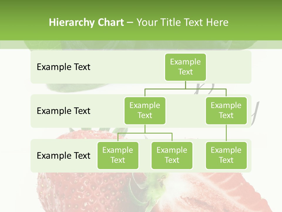Fresh Eating Whortleberry PowerPoint Template