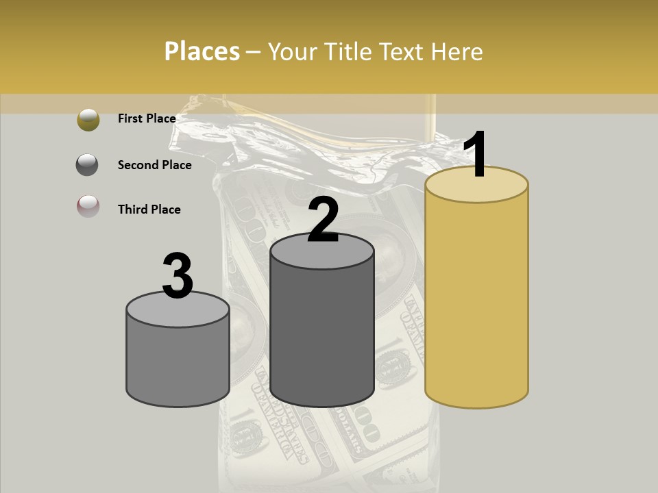 Gold Bullion Banking Investment PowerPoint Template