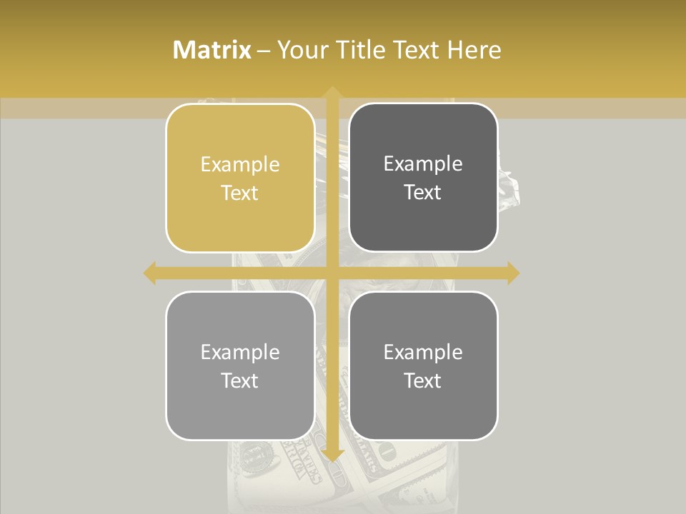 Gold Bullion Banking Investment PowerPoint Template