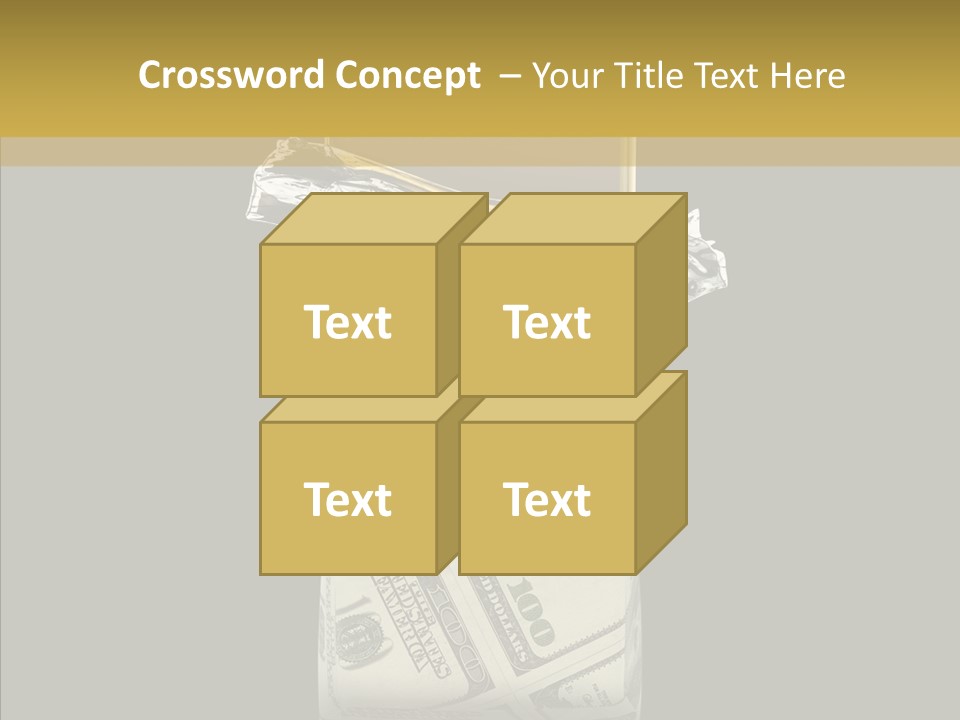 Gold Bullion Banking Investment PowerPoint Template