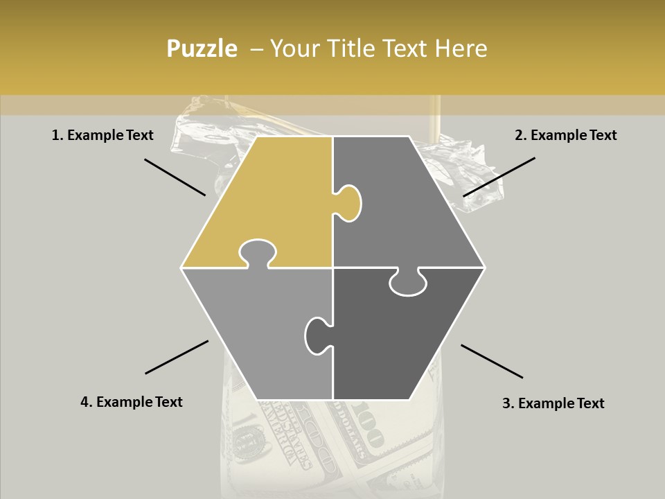 Gold Bullion Banking Investment PowerPoint Template
