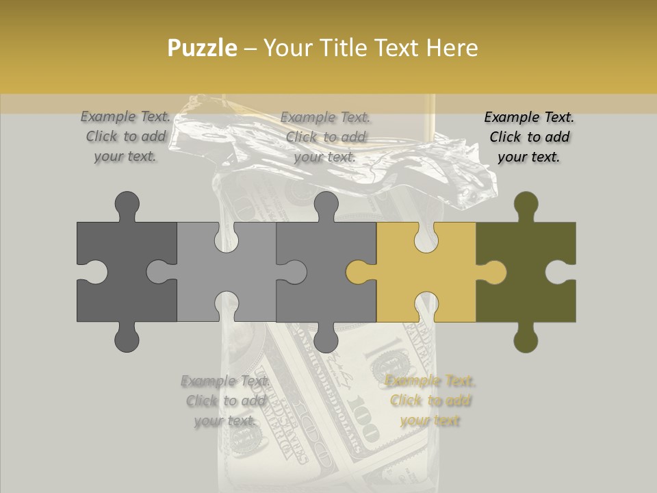 Gold Bullion Banking Investment PowerPoint Template