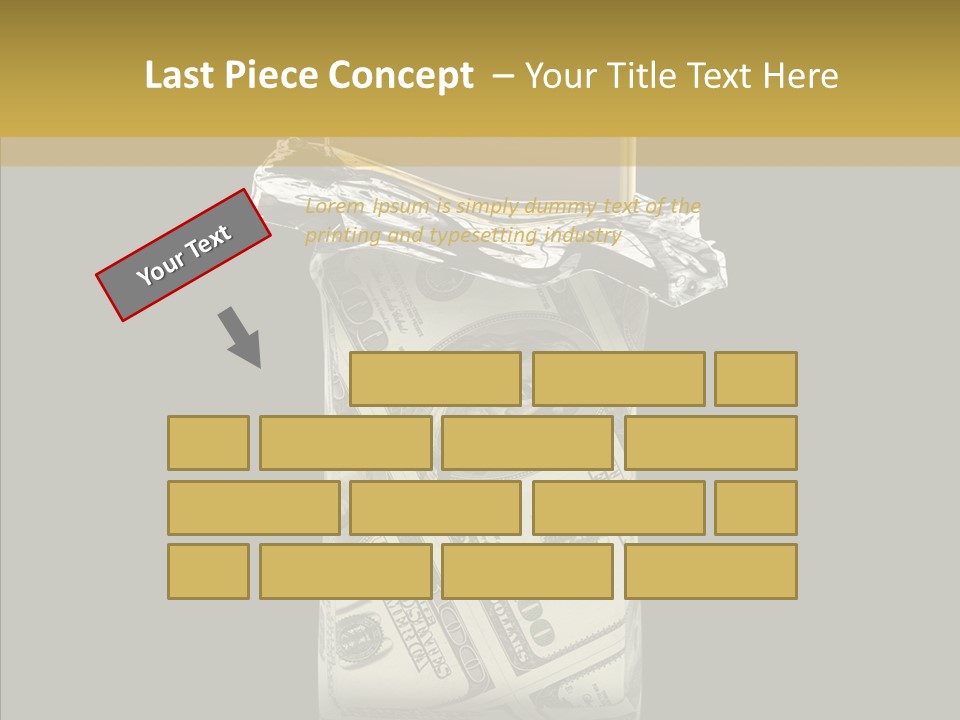 Gold Bullion Banking Investment PowerPoint Template
