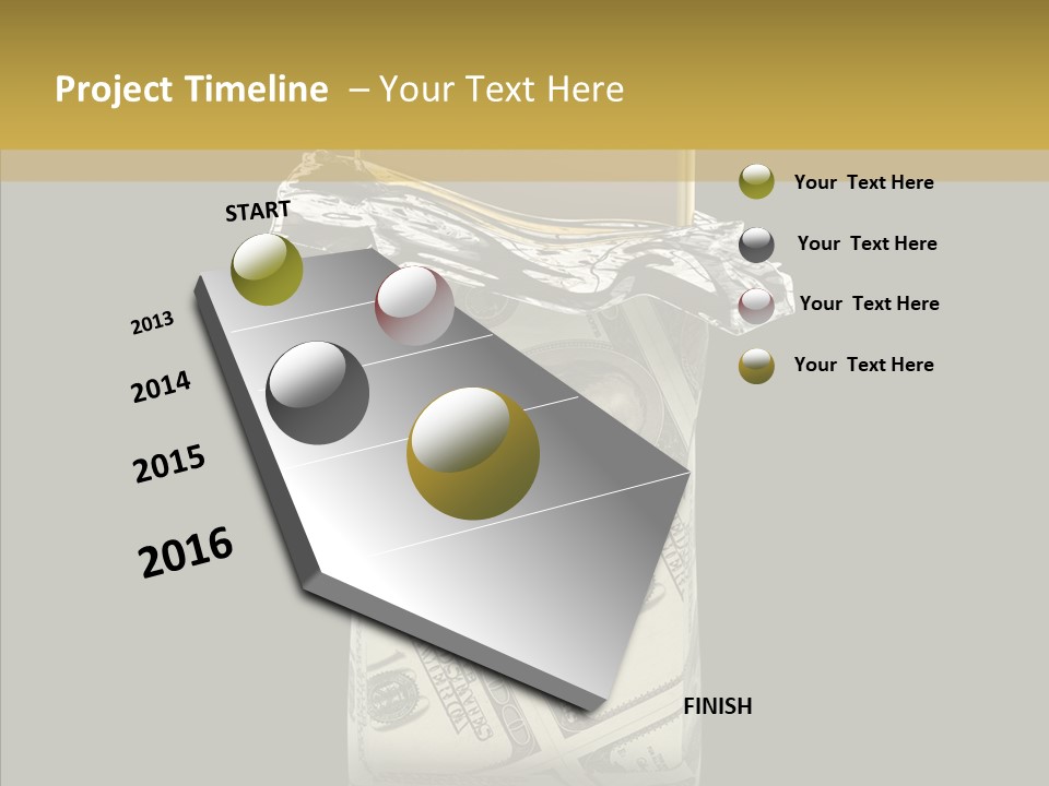 Gold Bullion Banking Investment PowerPoint Template