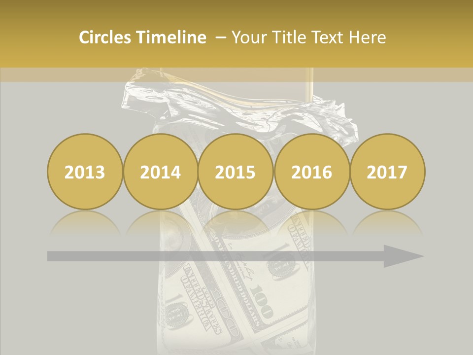 Gold Bullion Banking Investment PowerPoint Template