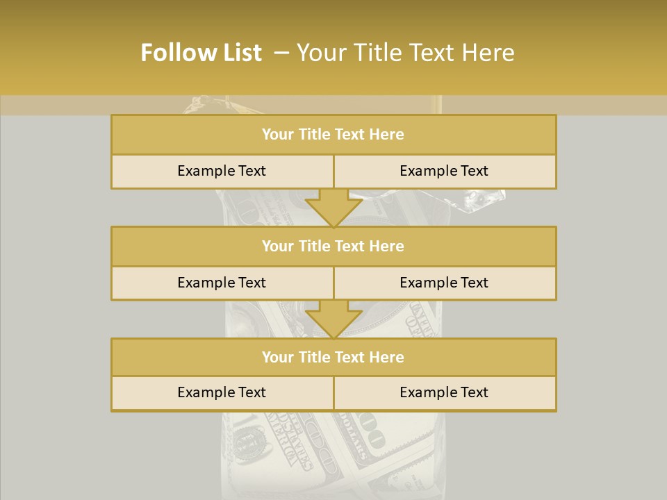 Gold Bullion Banking Investment PowerPoint Template