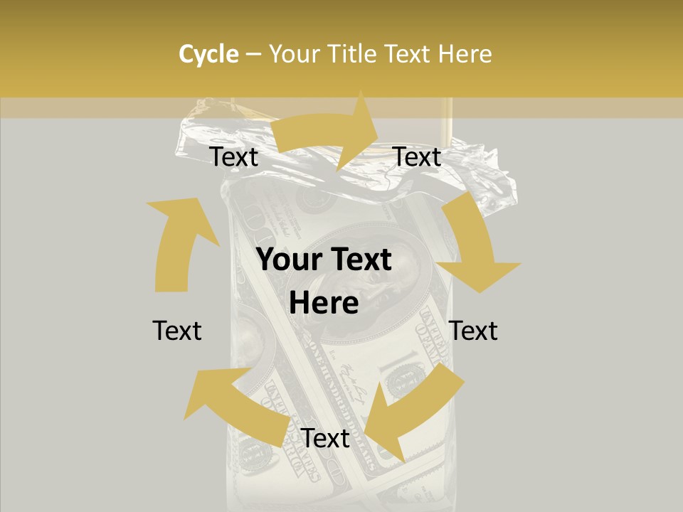 Gold Bullion Banking Investment PowerPoint Template