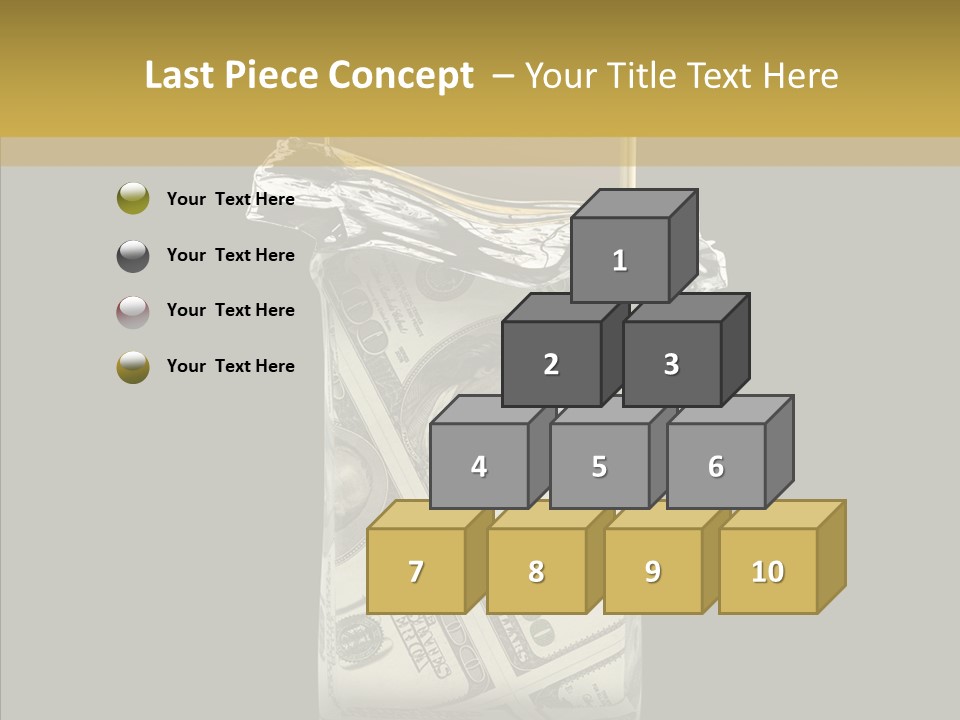 Gold Bullion Banking Investment PowerPoint Template
