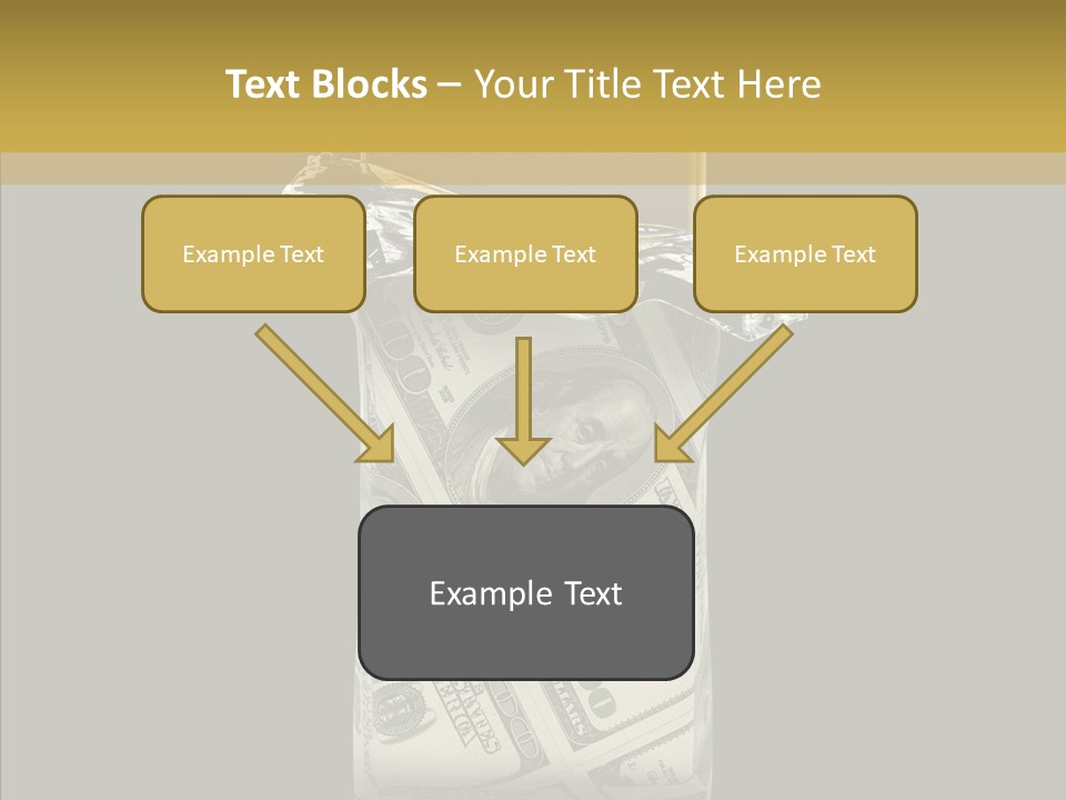 Gold Bullion Banking Investment PowerPoint Template