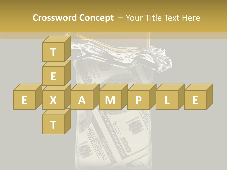 Gold Bullion Banking Investment PowerPoint Template