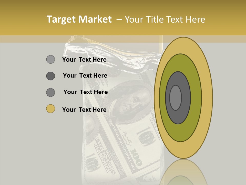 Gold Bullion Banking Investment PowerPoint Template