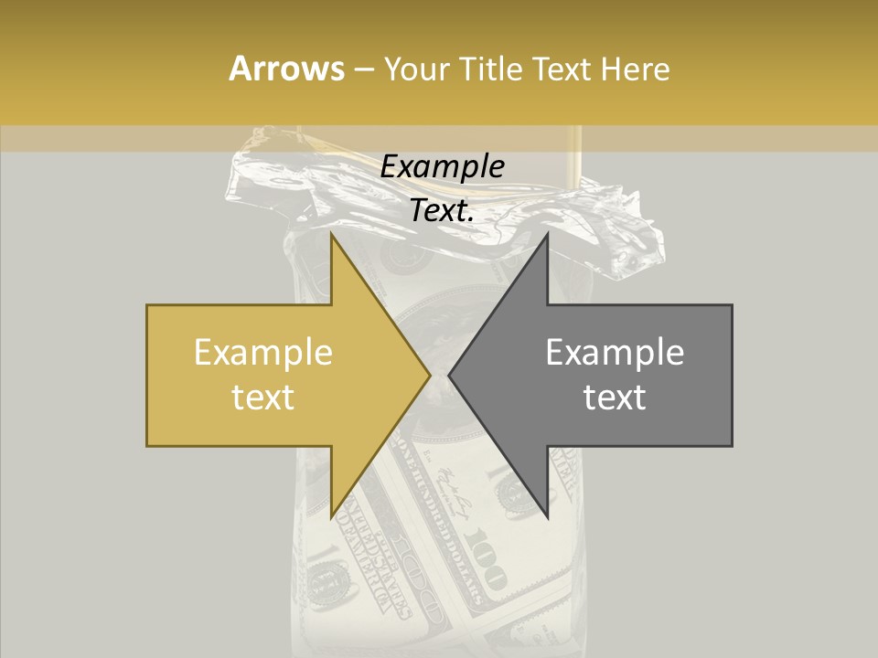 Gold Bullion Banking Investment PowerPoint Template