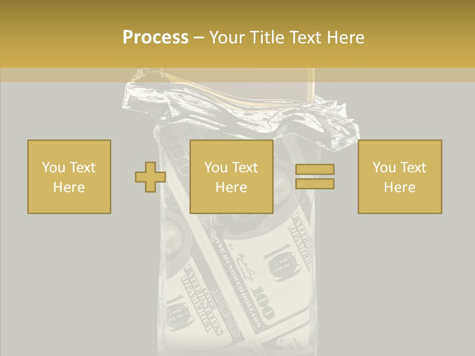 Gold Bullion Banking Investment PowerPoint Template