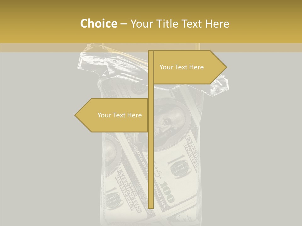 Gold Bullion Banking Investment PowerPoint Template