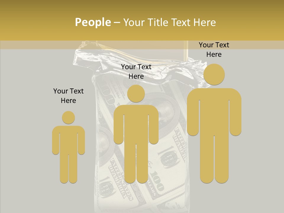 Gold Bullion Banking Investment PowerPoint Template
