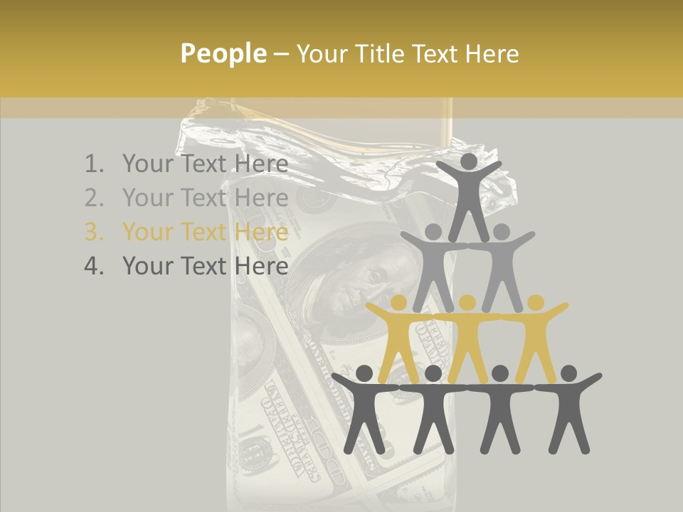 Gold Bullion Banking Investment PowerPoint Template