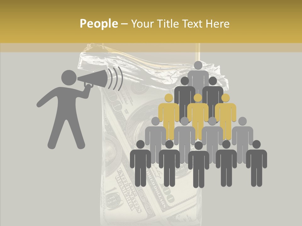 Gold Bullion Banking Investment PowerPoint Template