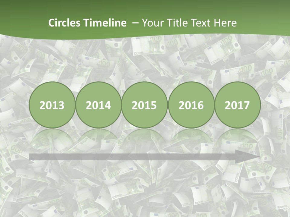 Hundred Euros Wealth Banknote PowerPoint Template