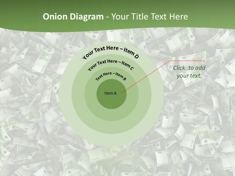 Hundred Euros Wealth Banknote PowerPoint Template