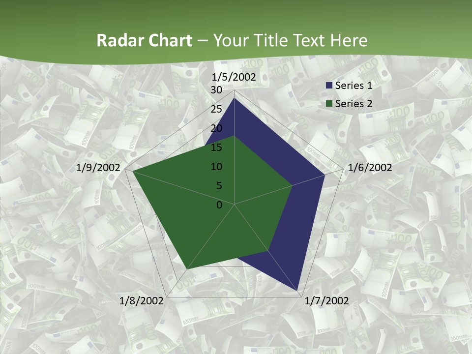 Hundred Euros Wealth Banknote PowerPoint Template