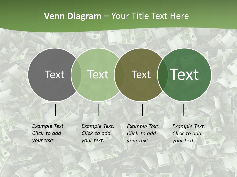 Hundred Euros Wealth Banknote PowerPoint Template